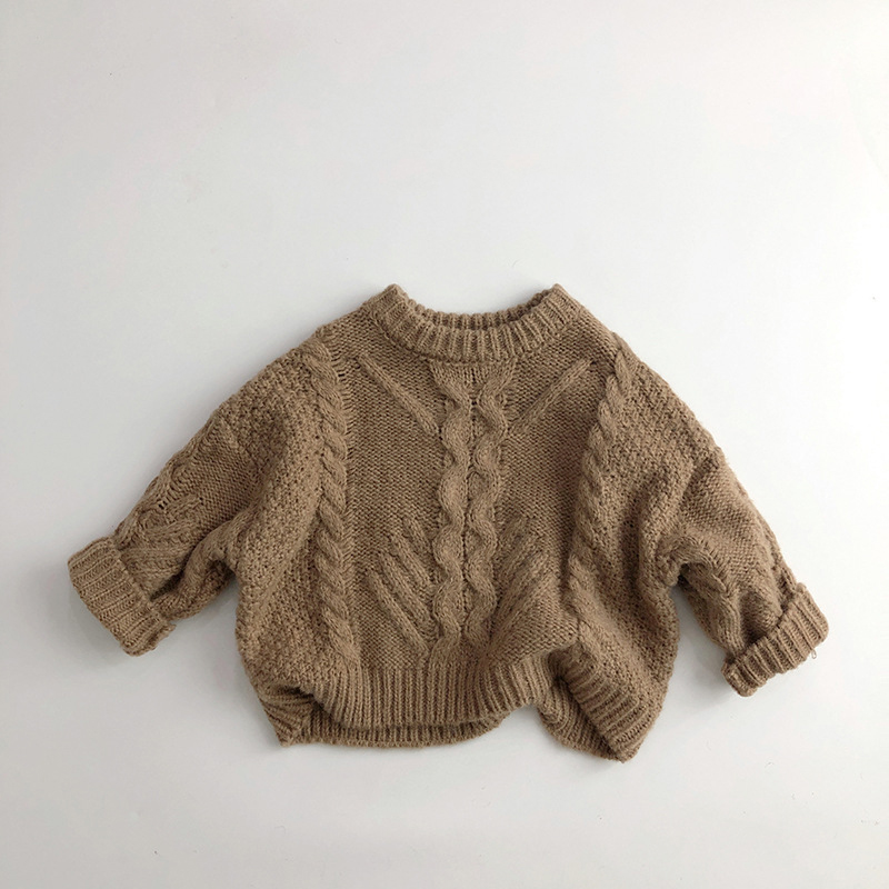 Toddler Twist Thick Knit Sweater