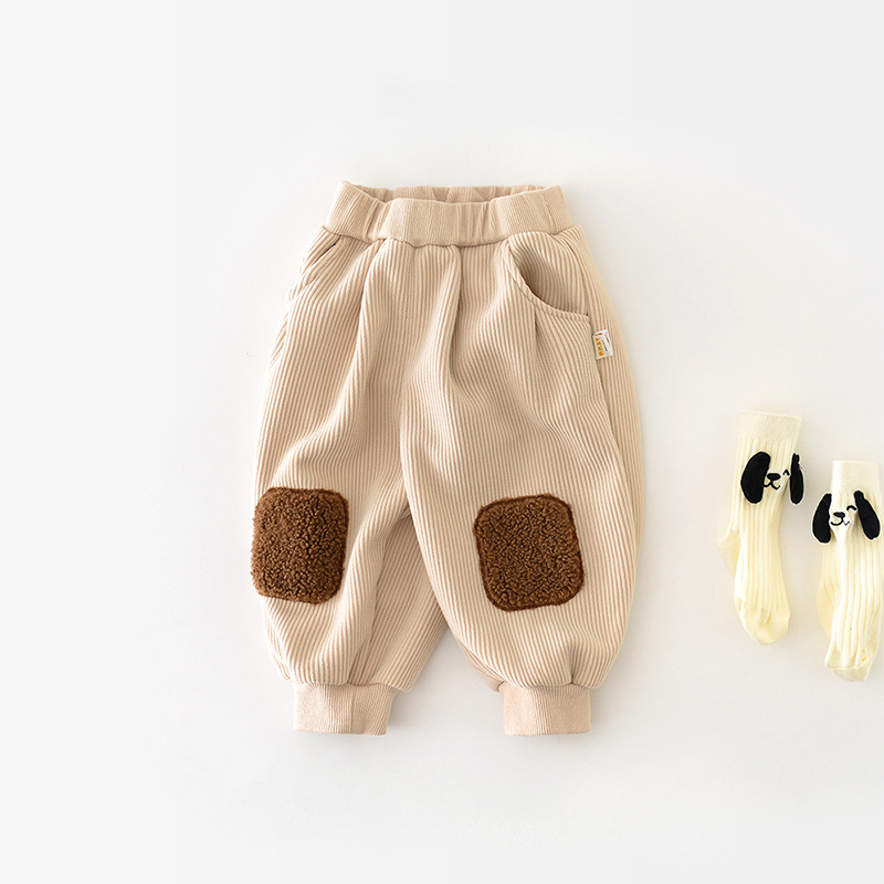 Baby Corduroy Thickened Pants