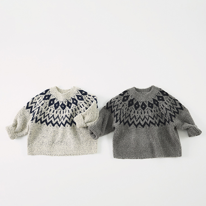 Toddler Fairman Pattern Sweater