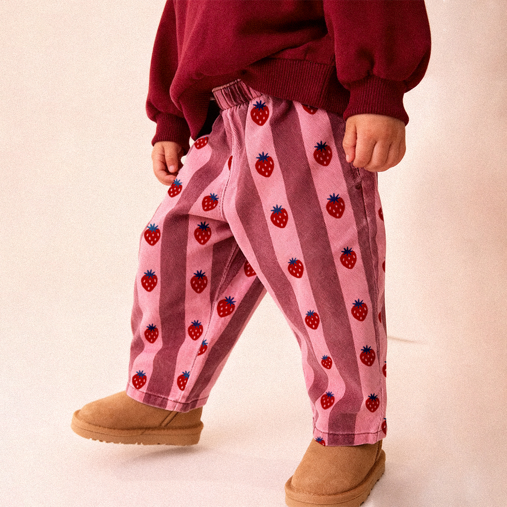 Baby & Kids Strawberry Stripe Pants