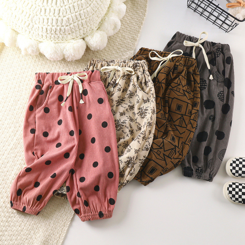 Baby Toddler Printed Casual Pants