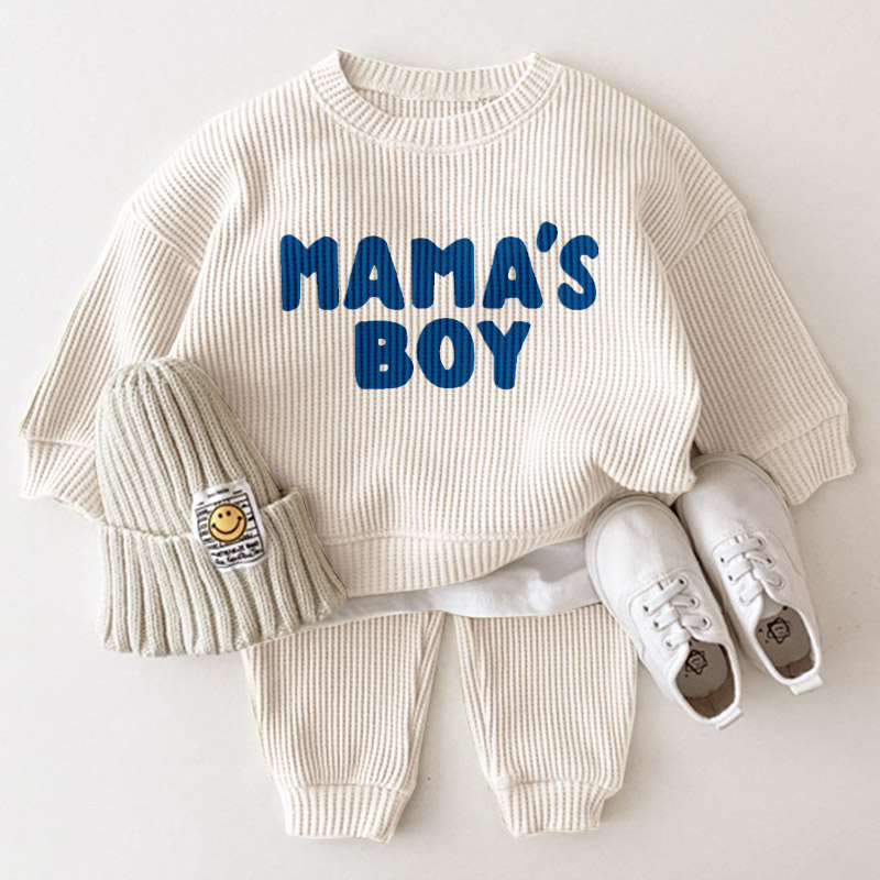 MAMA'S BOY Baby Toddler Slogan Sets