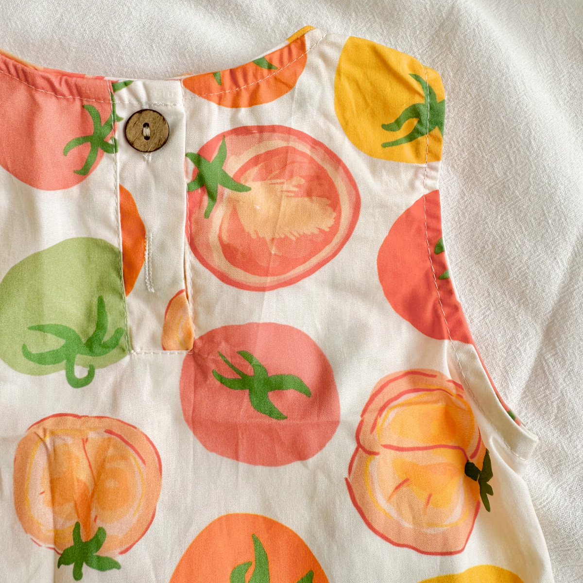 Baby Toddler 2-Piece Colorful Tomatoes Set