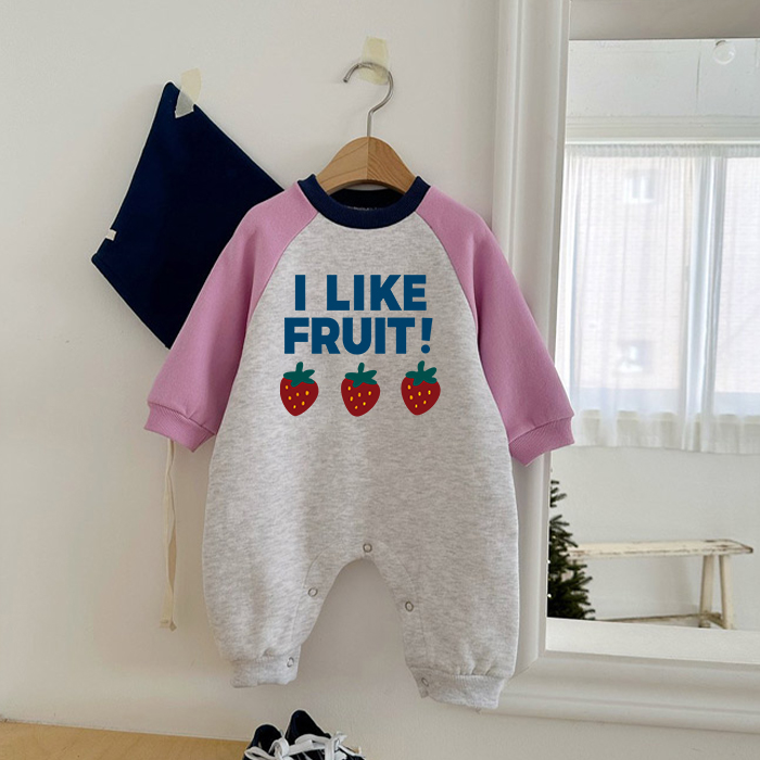 I LIKE FRUIT Baby Strawberry Romper