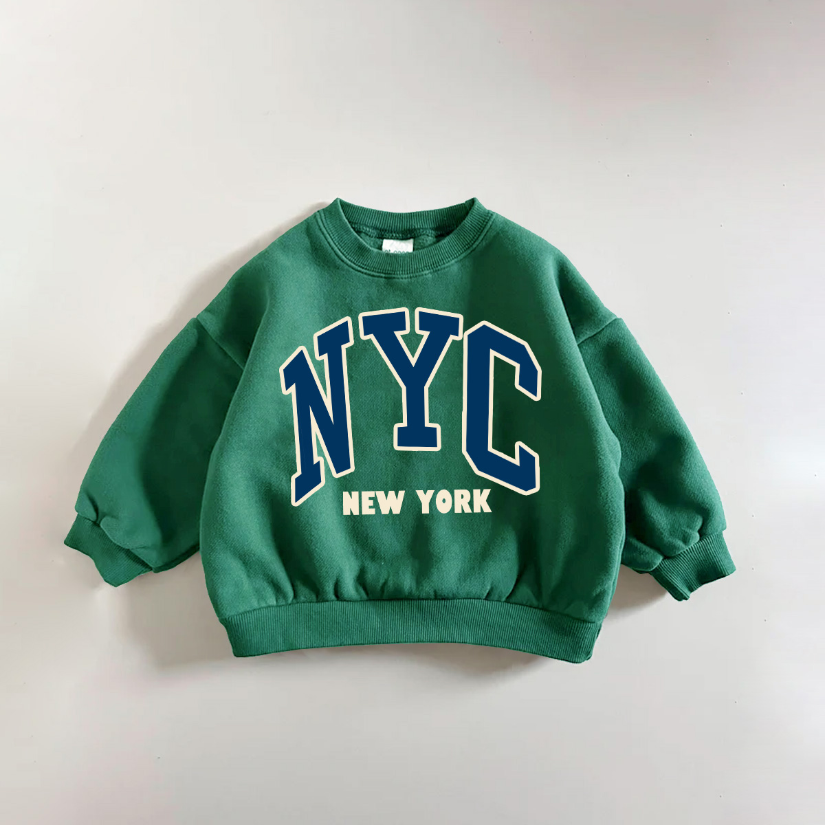 NYC NEW YORK Baby Toddler Slogan Sweatshirt