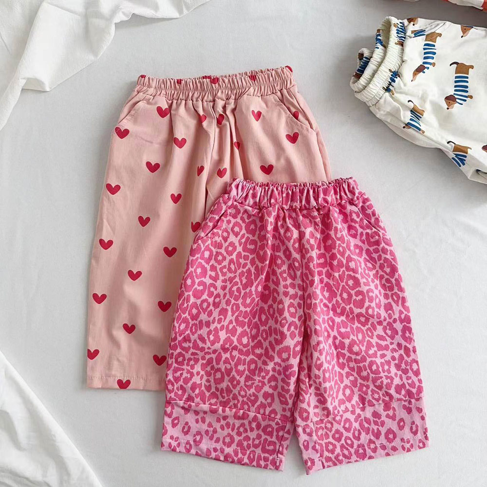 Baby & Kids Leopard Print Casual Pants