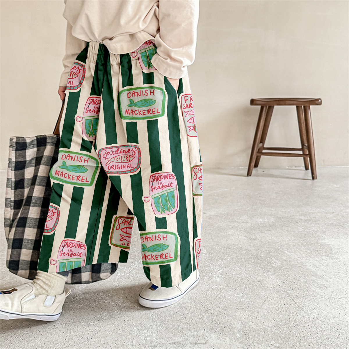 SARDINES Baby & Kids Stripe Pattern Pants