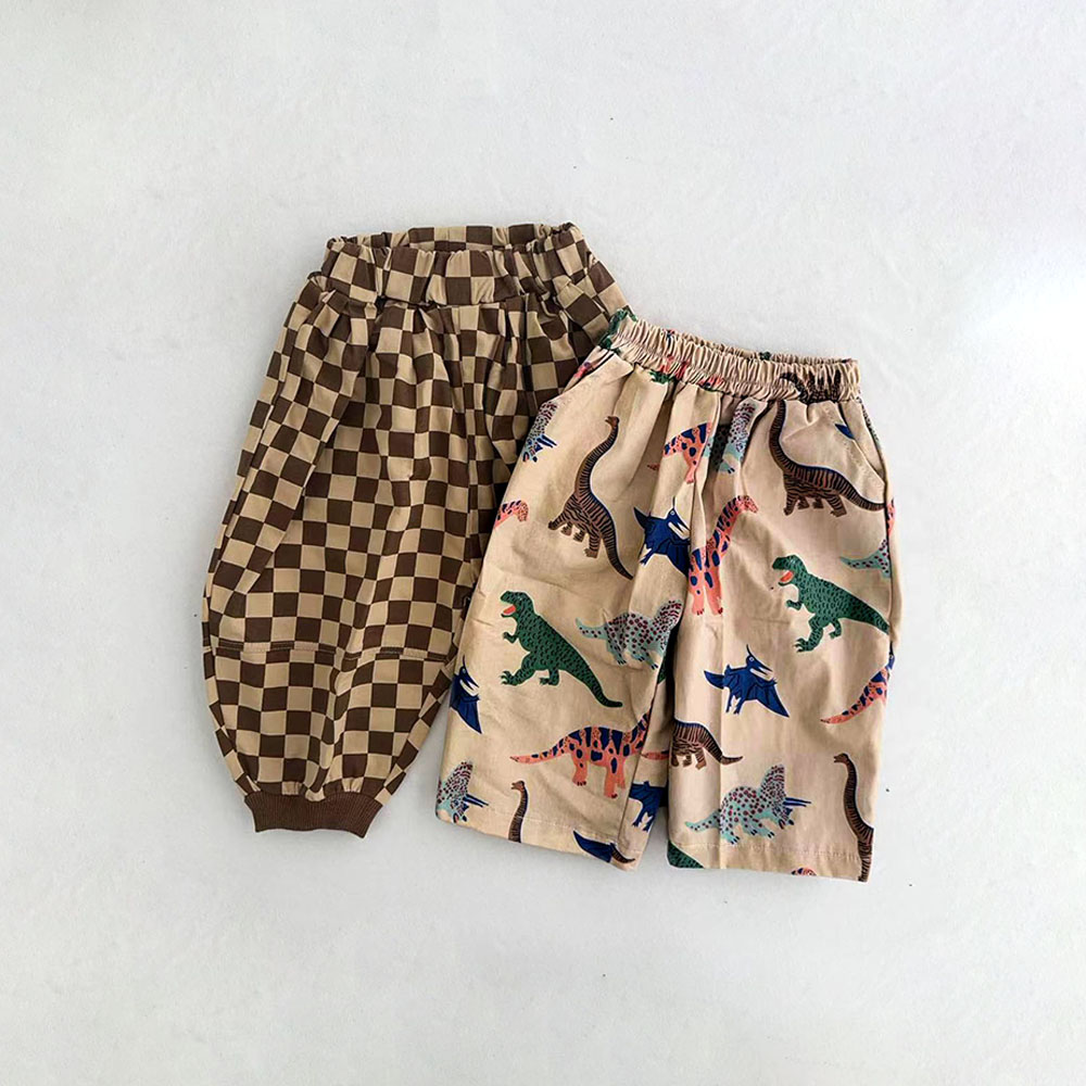 Baby & Kids Dinosaur Print Casual Pants