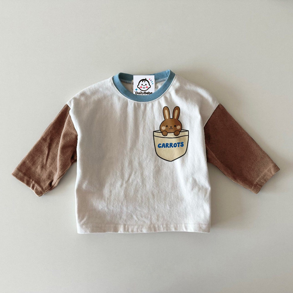 CARROT Baby & Kids Rabbit Pattern T-Shirt