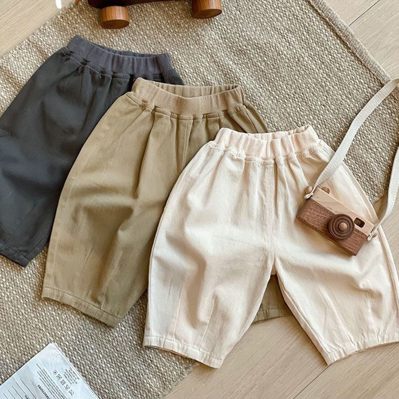 Baby Toddler Hem Solid Color Pants