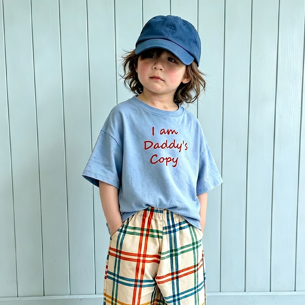 I AM MAMA'S COPY Baby & Kids Print Blue T-Shirt (6M-12Y)