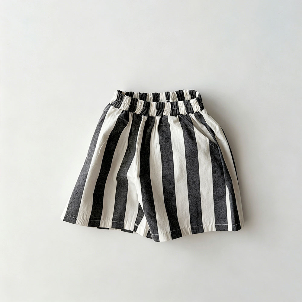 Striped Drawstring Casual Pants