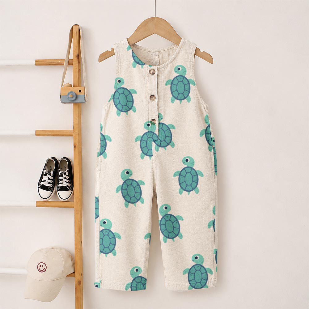 Baby Toddler Sea Turtle Romper