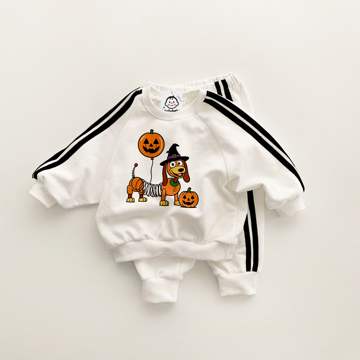Baby Ghost Dog Sweatshirt Sets
