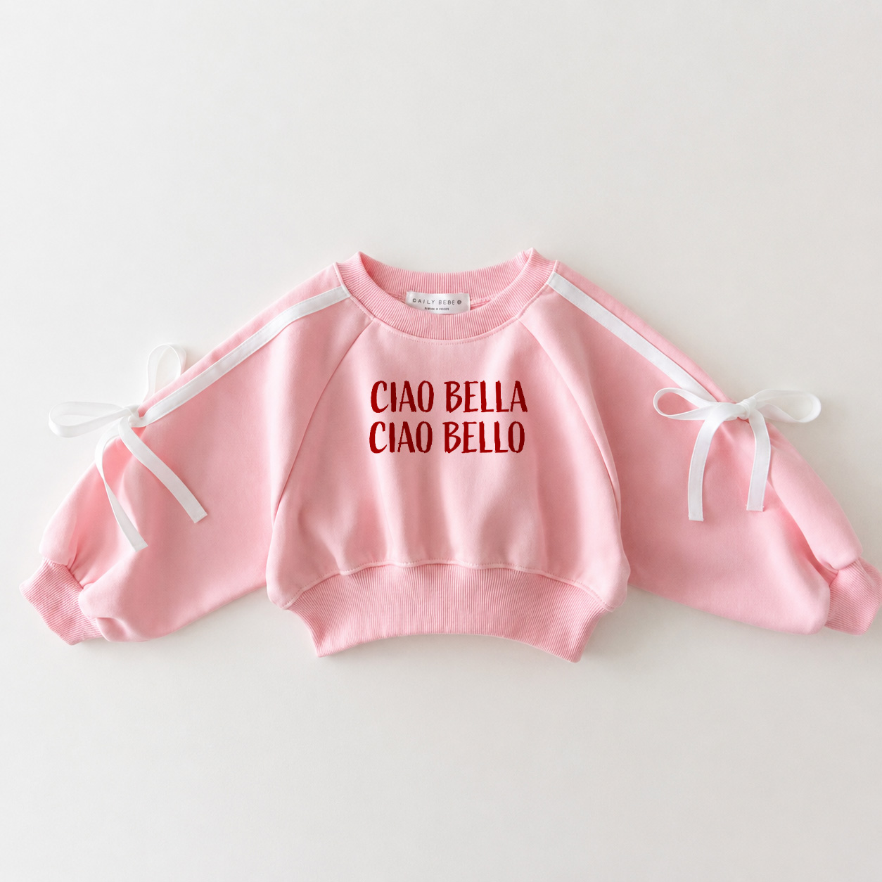 CIAO BELLA Baby & Kids Webbing Sweatshirt