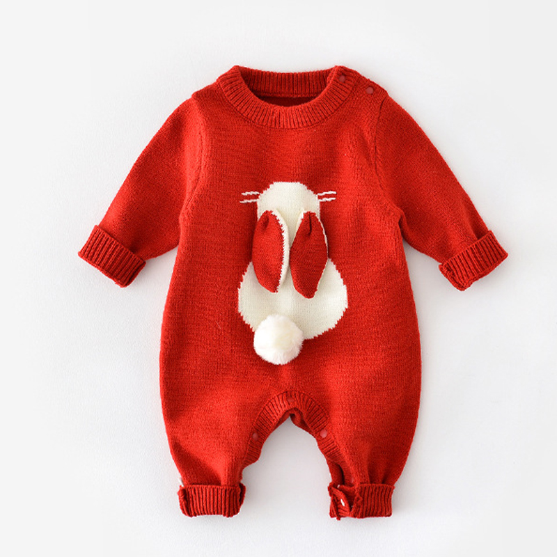 Baby Bunny Knitted Jumpsuit