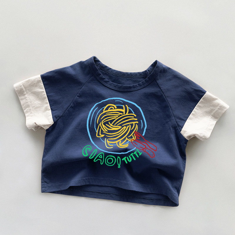 CIAO TUTTI Baby & Kids Pasta Casual T-Shirt