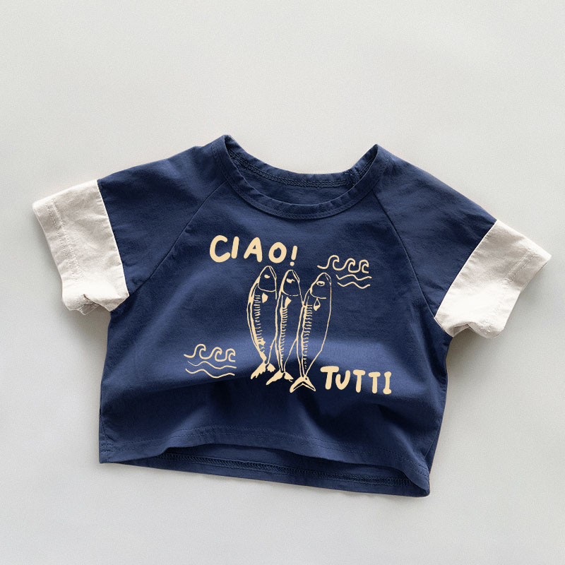 CIAO TUTTI Baby & Kids Sardines Casual T-Shirt
