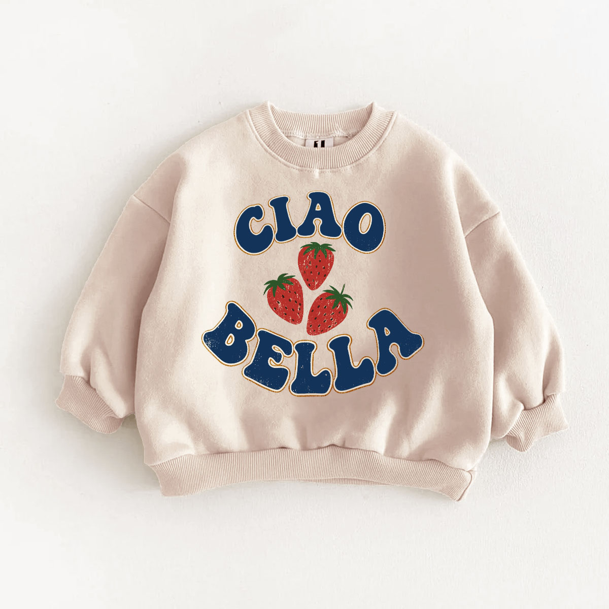CIAO BELLA Baby & Kids Strawberry Sweatshirt