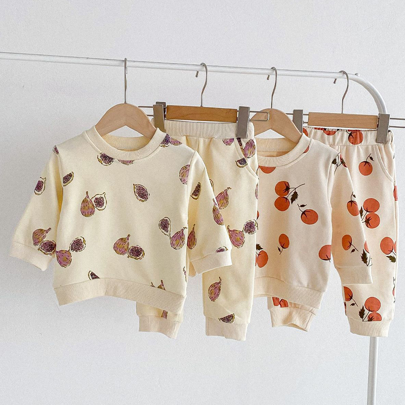 Baby 2-Piece Fig Sweatsuit Set