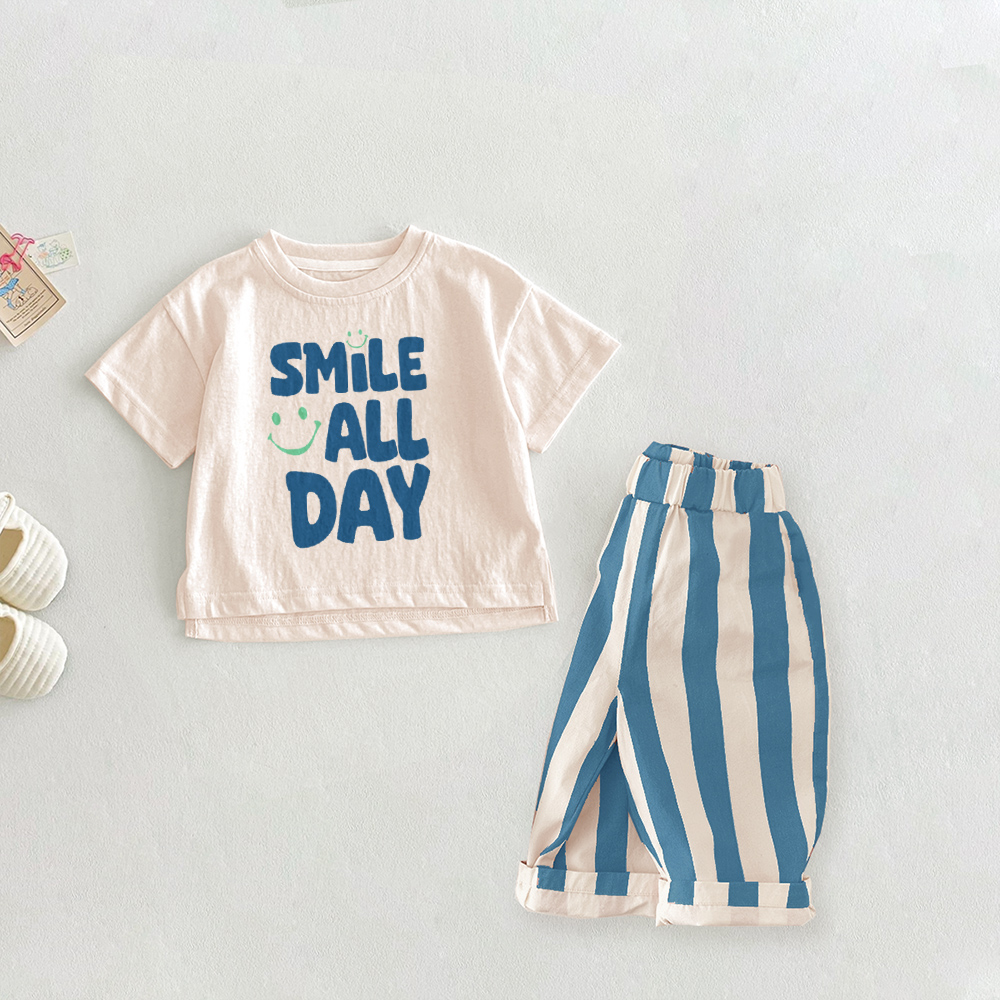Baby Toddler Alphabet 2-Piece Sweatshirt Set