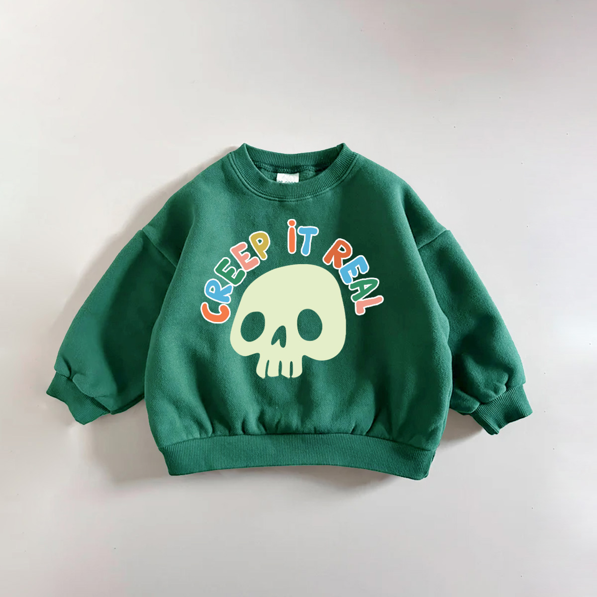 GREEP IT REAL Baby Toddler Skeleton Sweatshirt