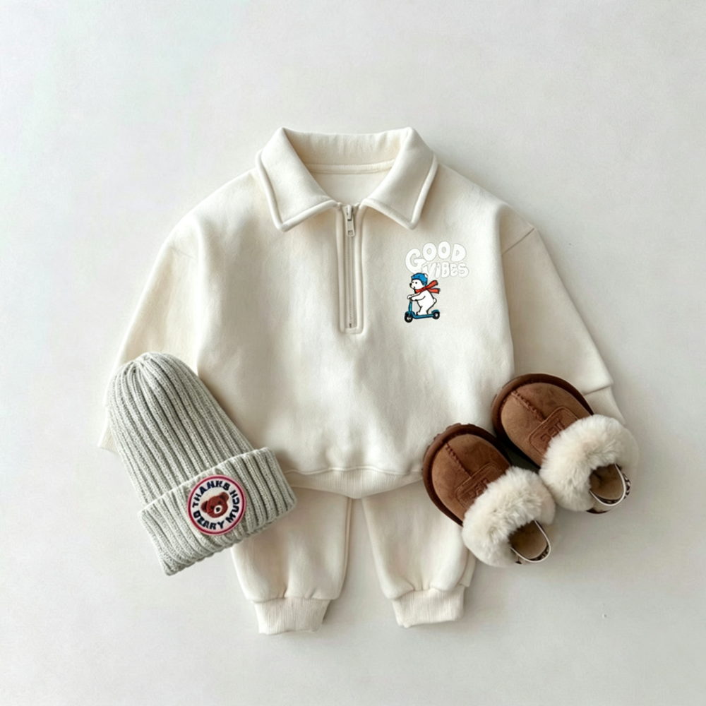 Baby & Kids Polar Bear Skateboard 2 Piece Set