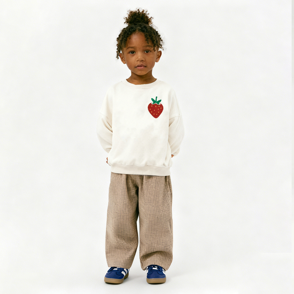 STRAWBERRY Baby & Kids Pattern Sweatshirt