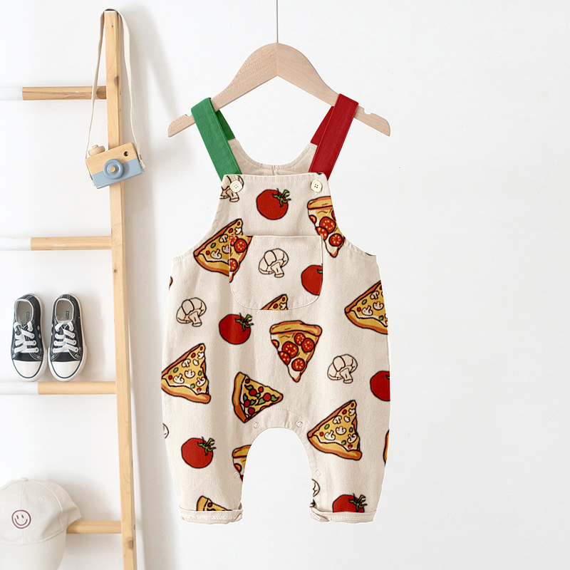 Baby Toddler Food Overalls