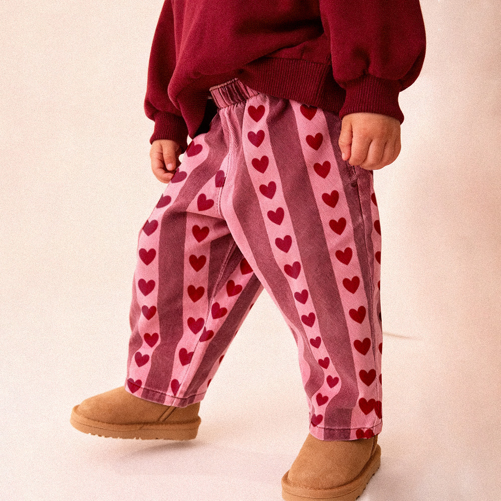 Baby & Kids Heart Stripe Pants