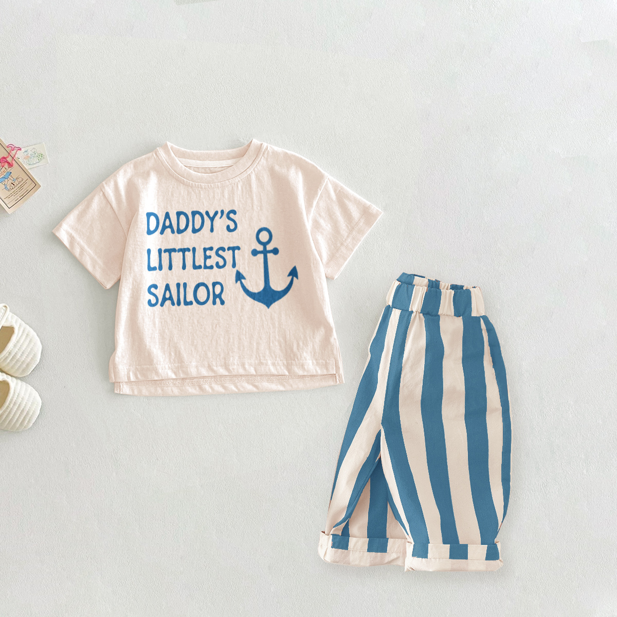 Baby Toddler Alphabet 2-Piece Sweatshirt Set