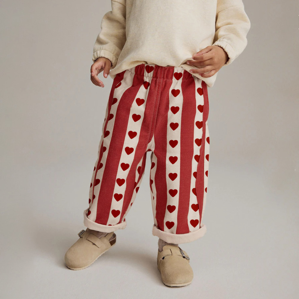Baby & Kids Heart Stripe Pants