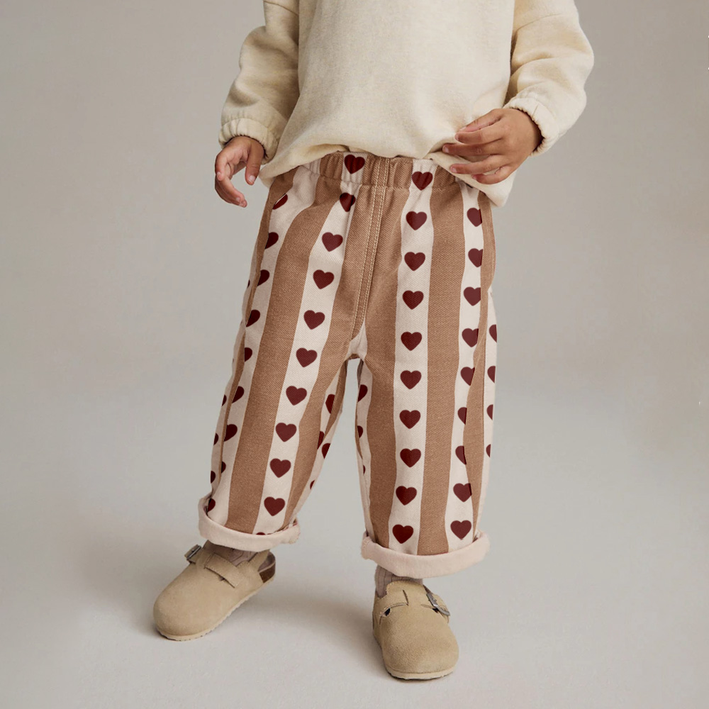 Baby & Kids Heart Stripe Pants