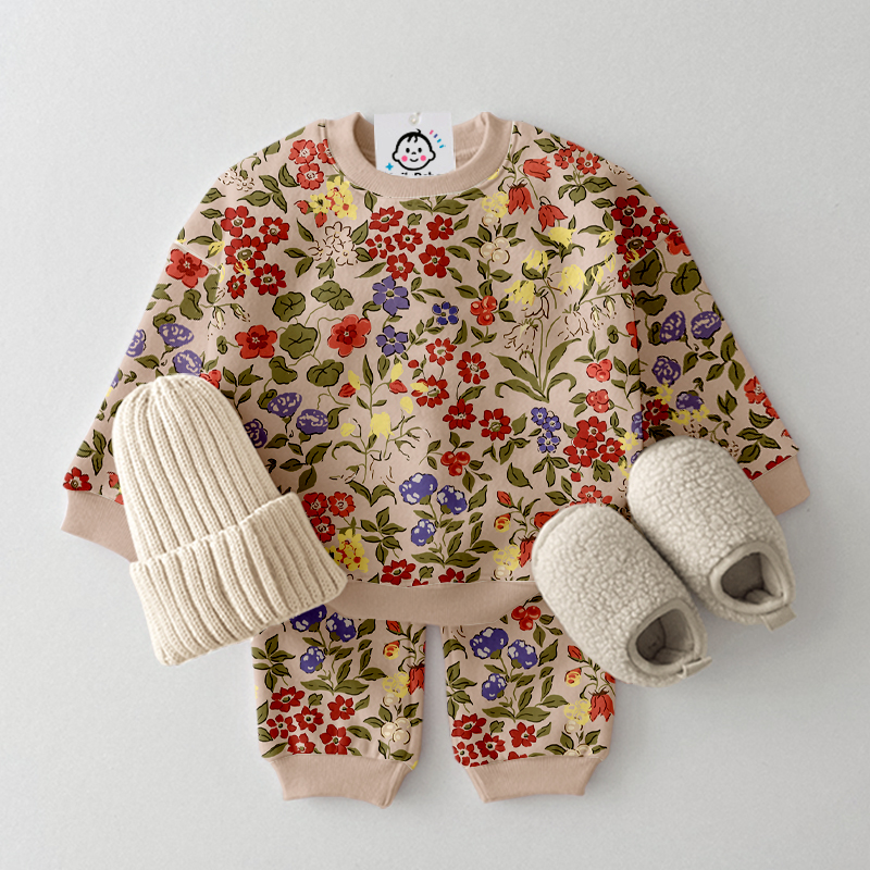 Baby Toddler Florals  2-Piece Set