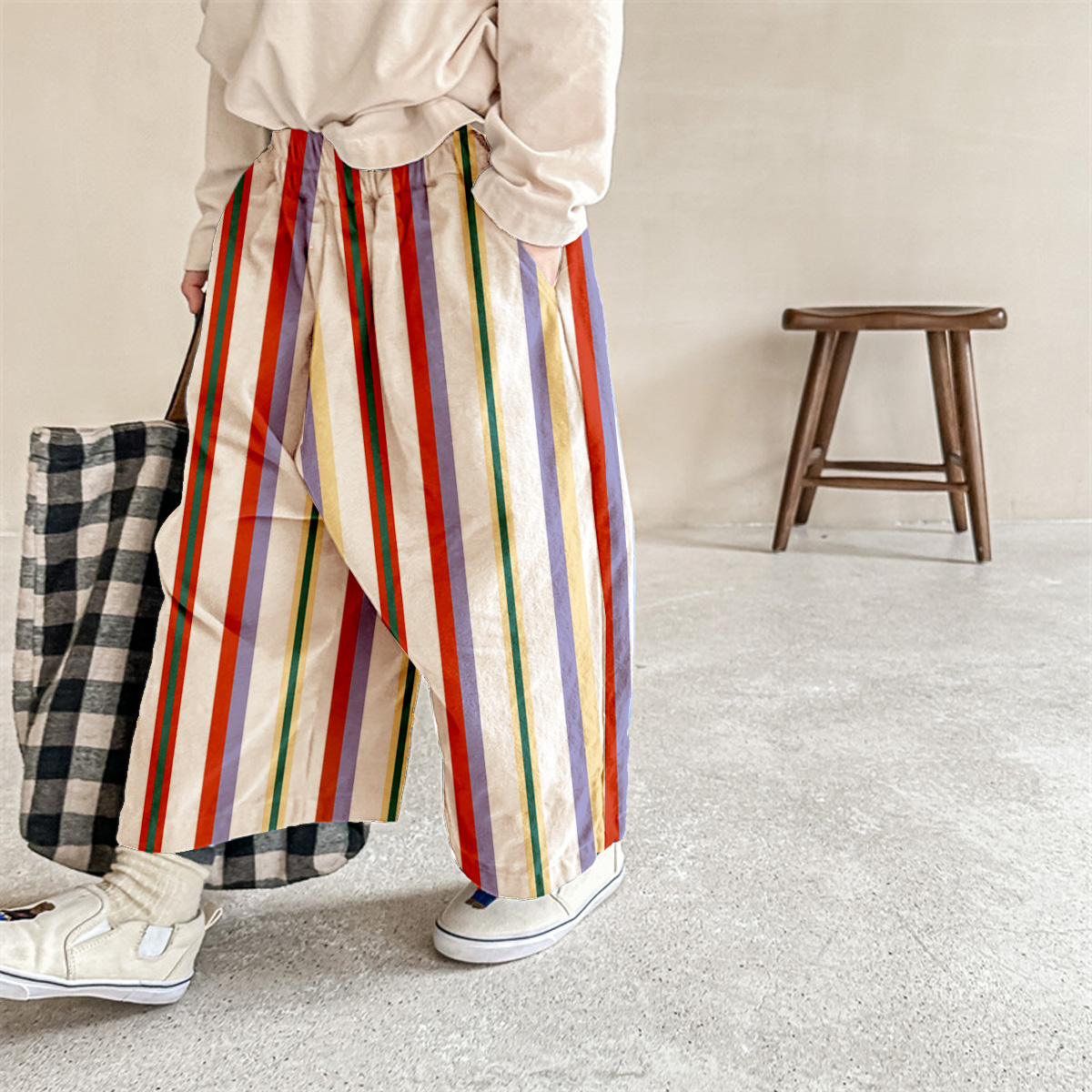 Baby & Kids Colorful Stripe Pants