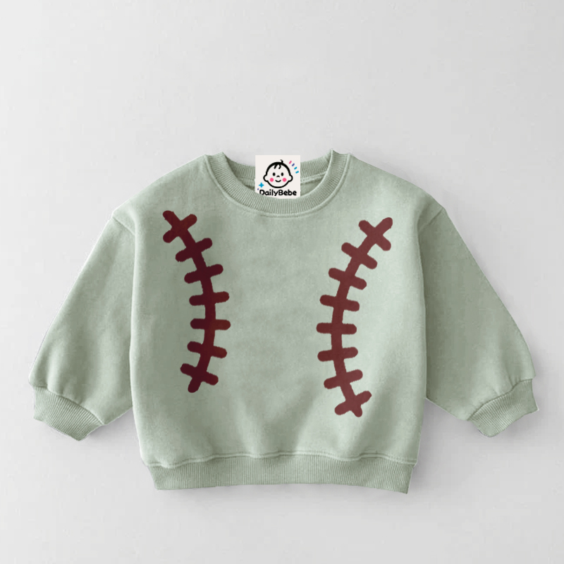 Baby Toddler Baseball Sweatshirt