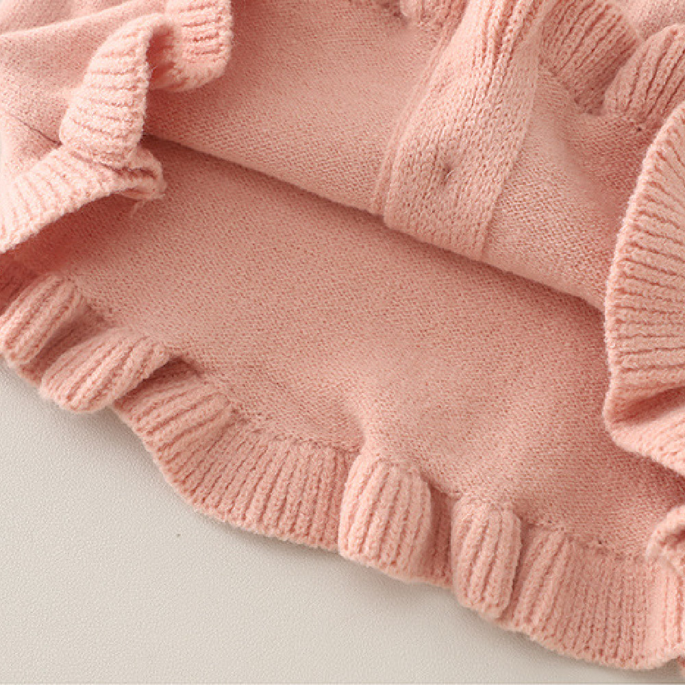 Kids Flowers Sweater 3-Piece Set