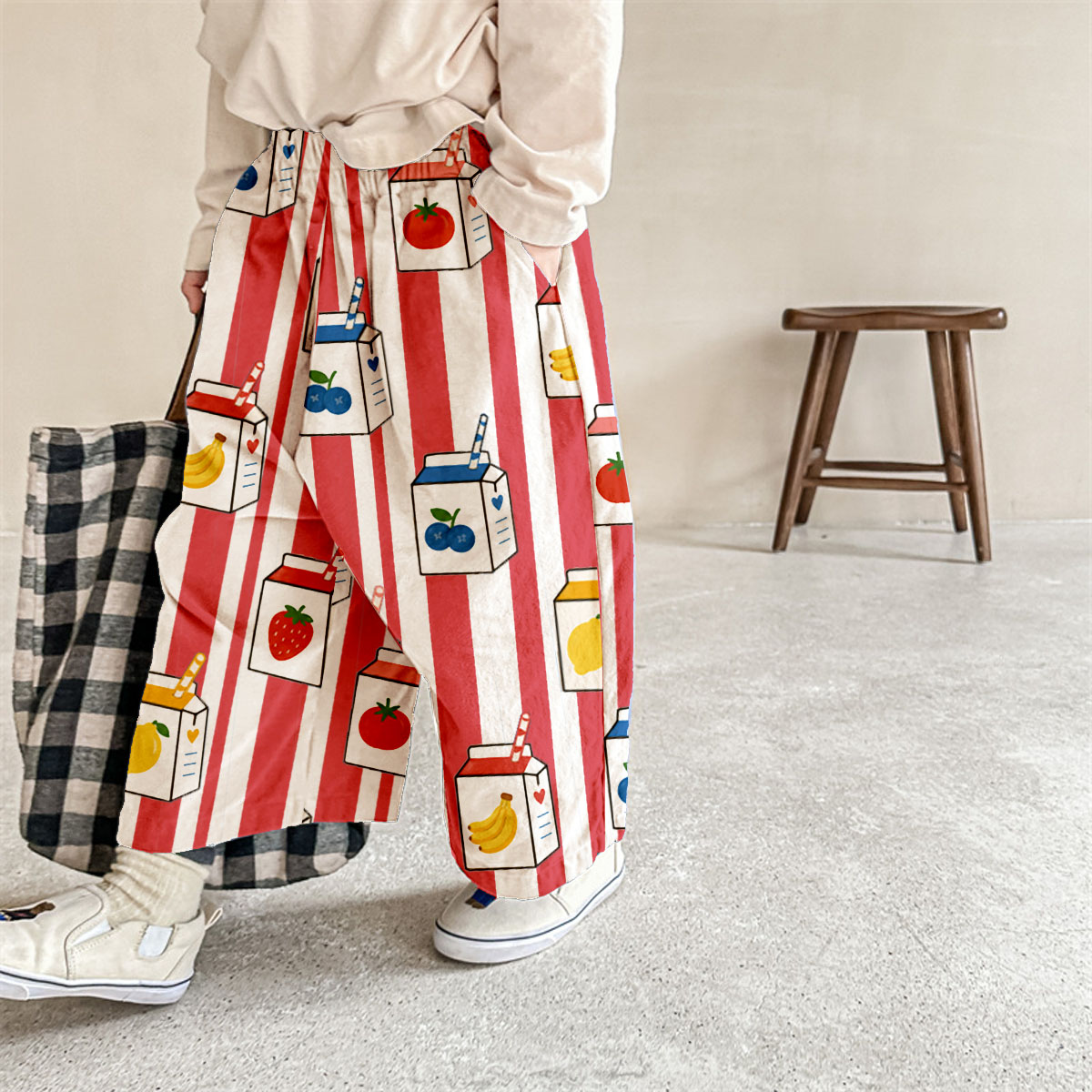 Baby & Kids Juice Stripe Print Pants