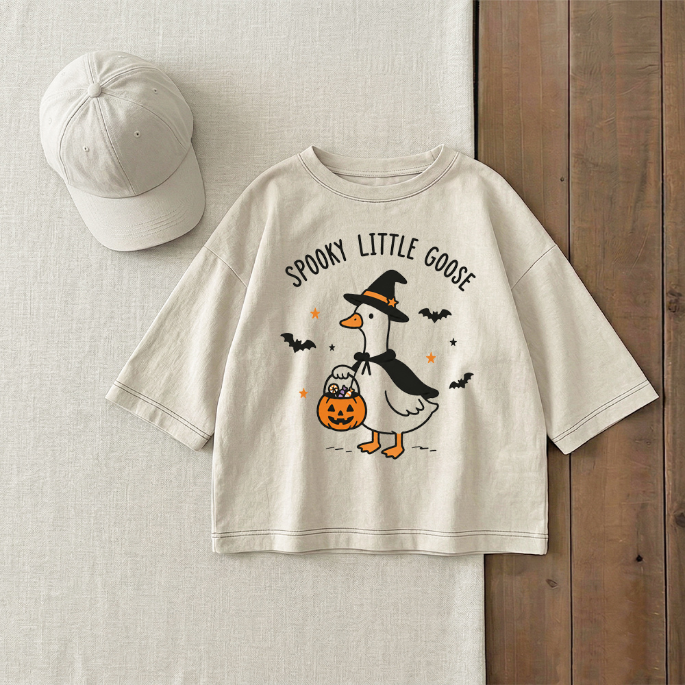 SPOOKY LITTLE GOOSE Baby & Kids T-Shirt (6M-12Y)