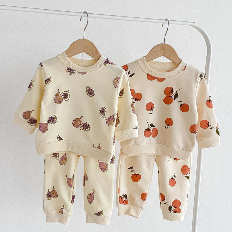 Baby 2-Piece Fig Sweatsuit Set