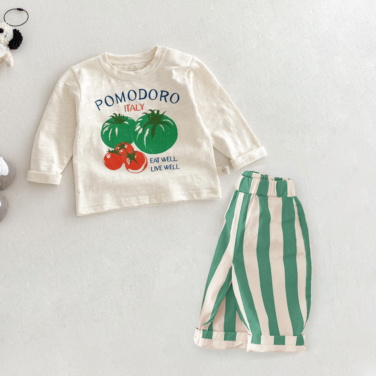 Baby Toddler Alphabet 2-Piece Sweatshirt Set