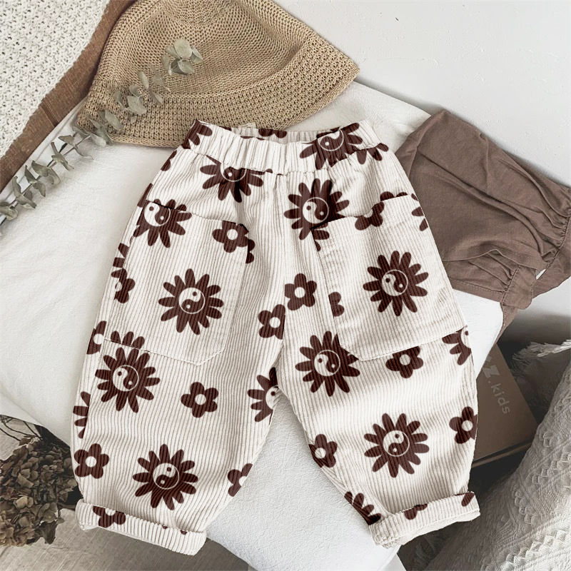 [Copy]Baby & Kids Stripe Corduroy Pants