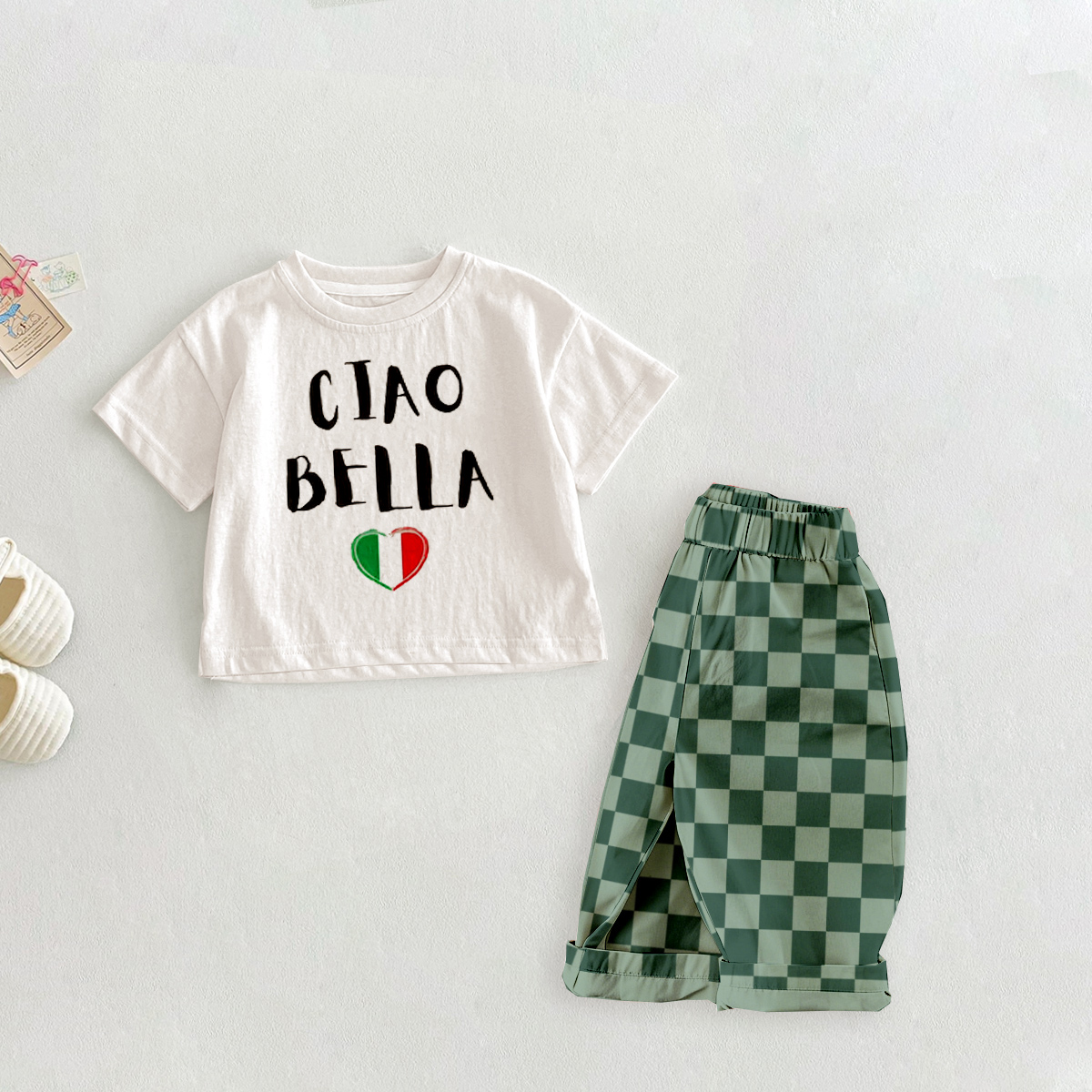 CIAO BELLA Baby & Kids Checkerboard Set