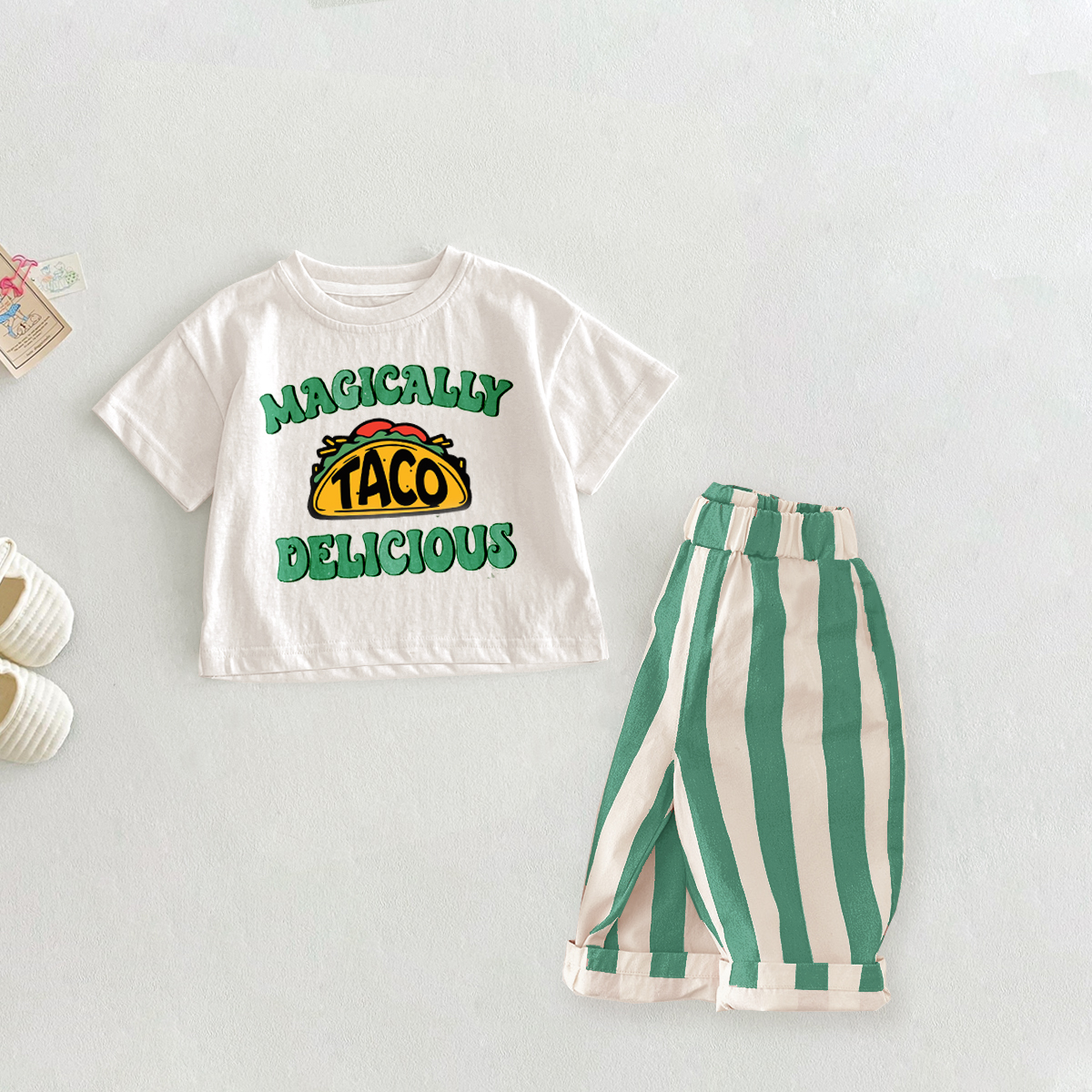 MAGICALLY DELICIOUS Baby Toddler Taco 2 Piece Sets