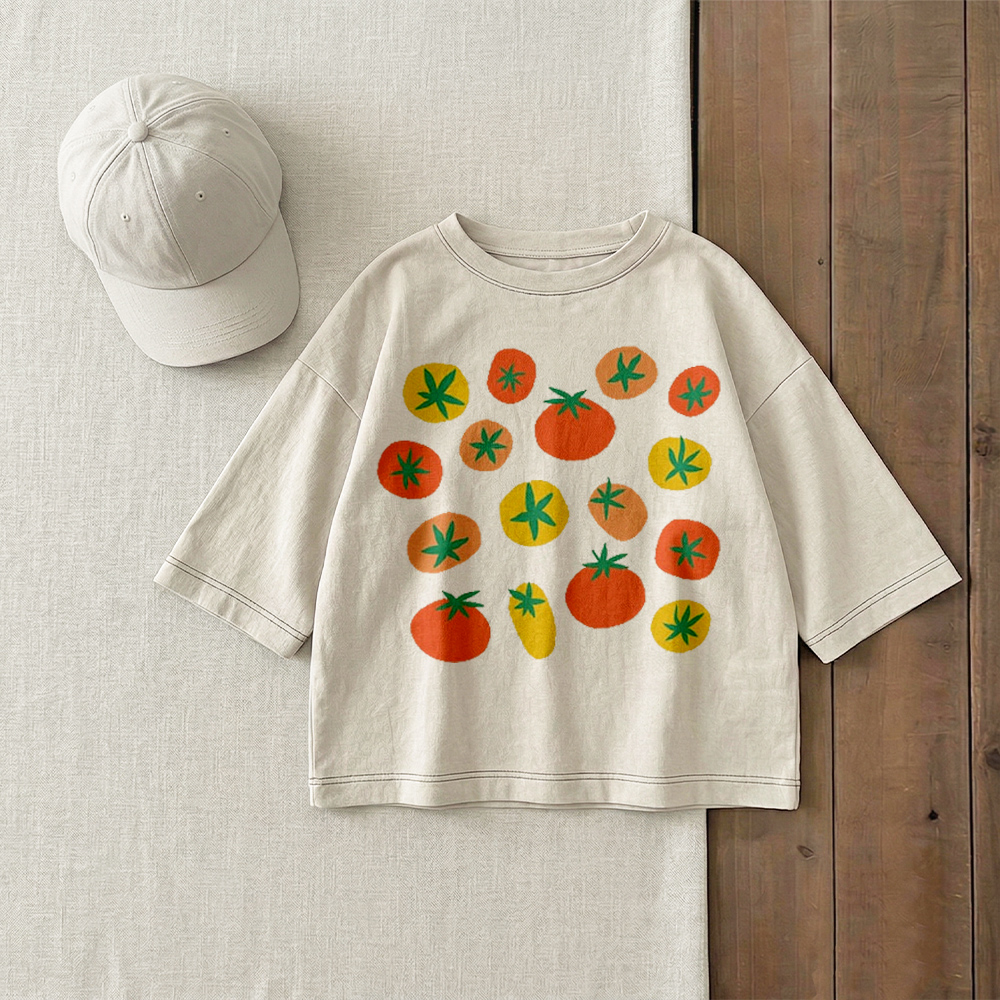 Baby & Kids Tomatoes Print T-Shirt (6M-12Y)