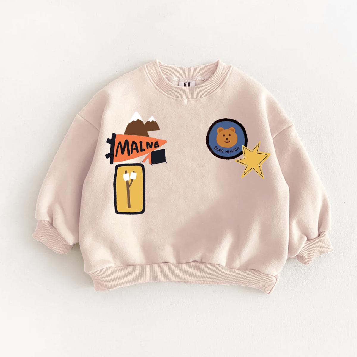  MAINE Baby Toddler Camper Sweatshirt