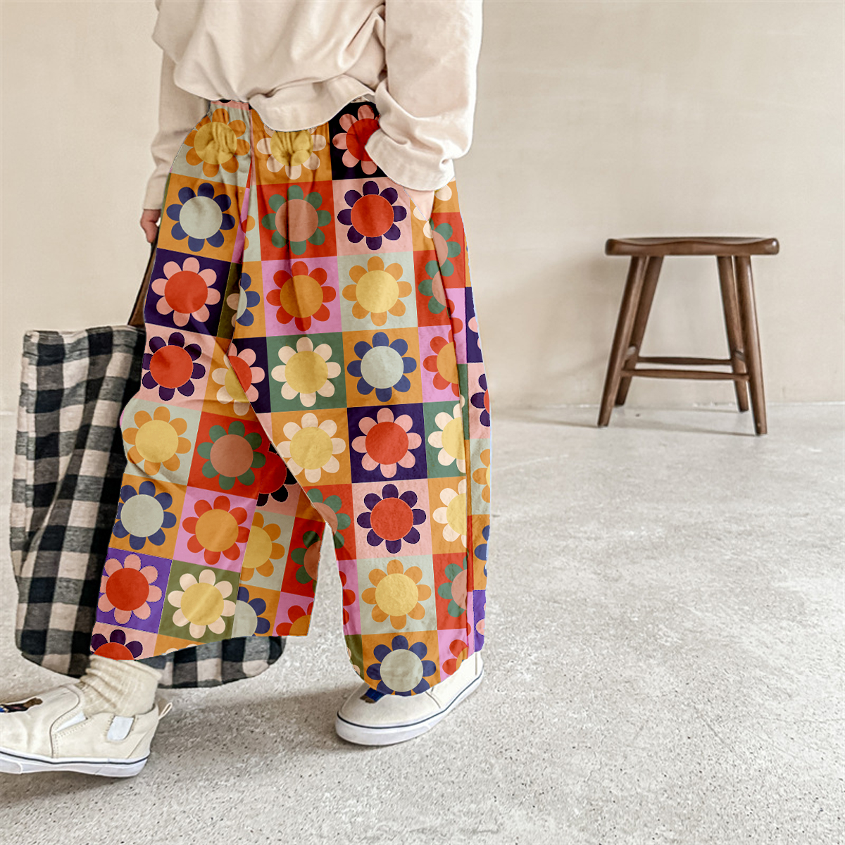 Baby & Kids Floral Pattern Pants