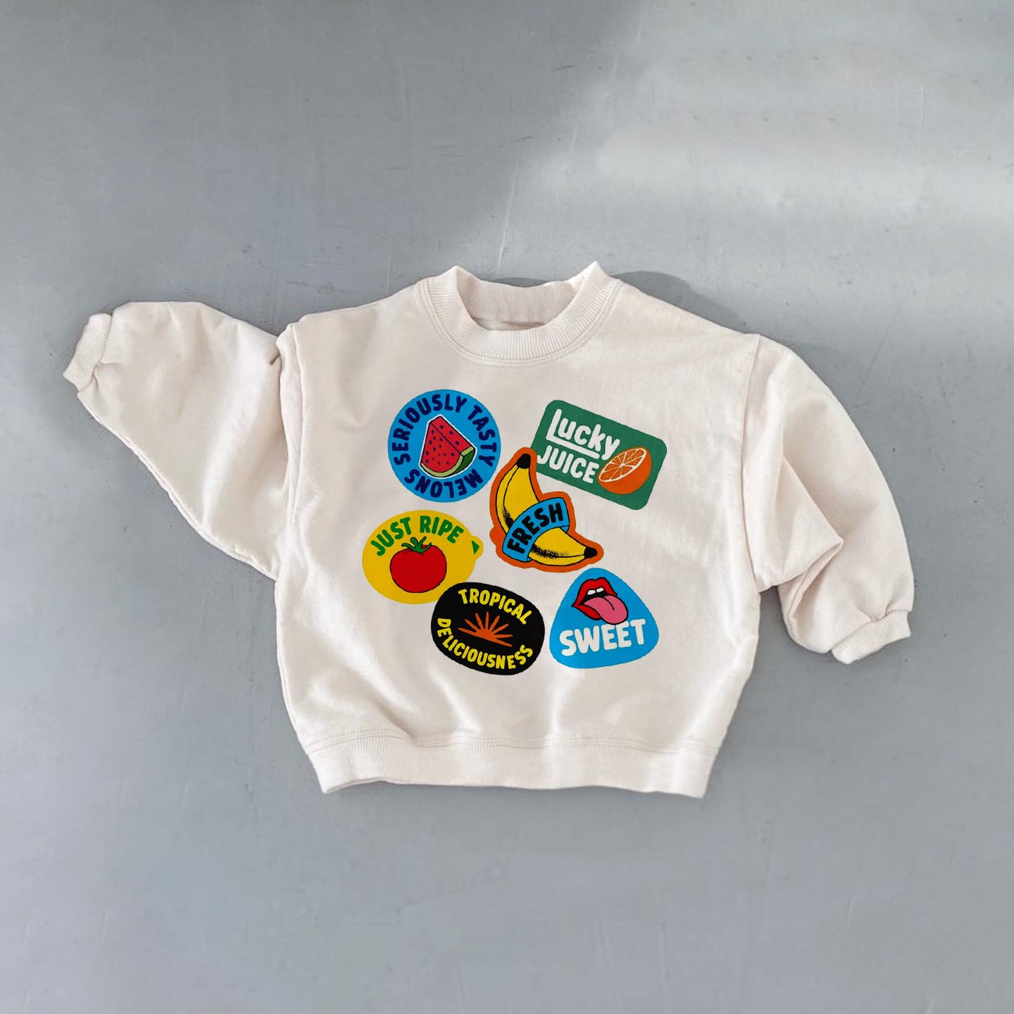 Baby Toddler Fruit Market Sweatshirt