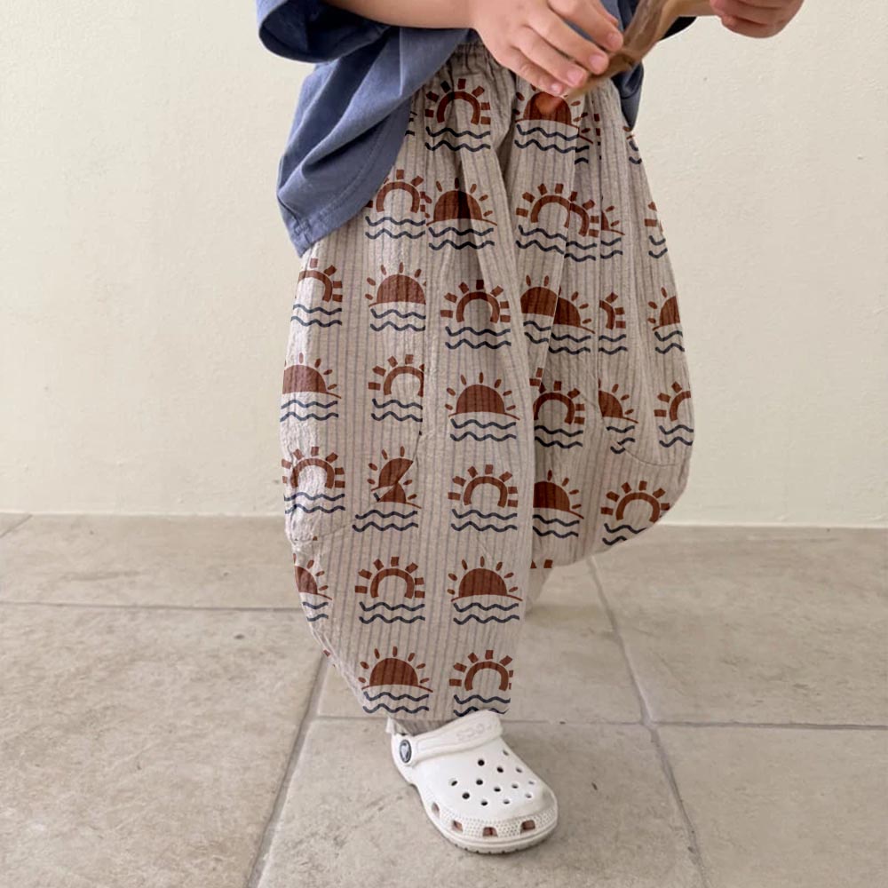 Baby & Kids Sun Stripe Balloon Pants