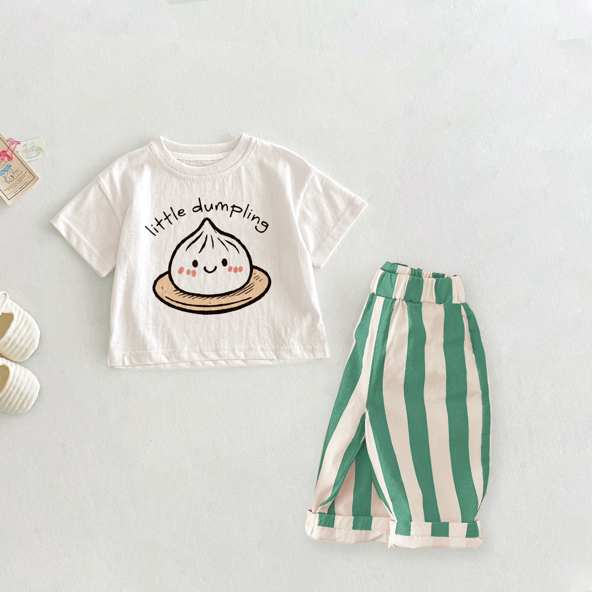 LITTLE DUMPLING Baby Toddler 2 Piece Sets
